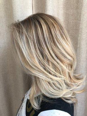 balayage beauty