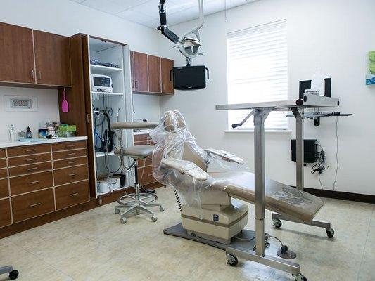 North Tarrant Oral & Maxillofacial Surgery operating room