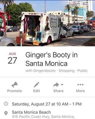 Save the Date! GB plans to be in Santa Monica on Aug 27. Follow me at gingersbooty.com for location.