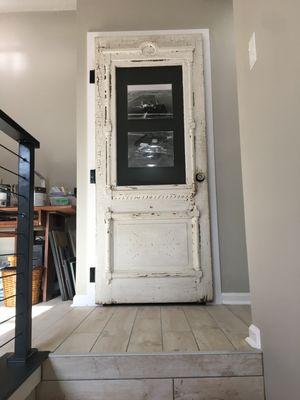 Vintage farmhouse door