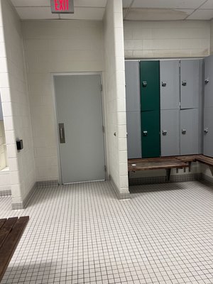 Locker room