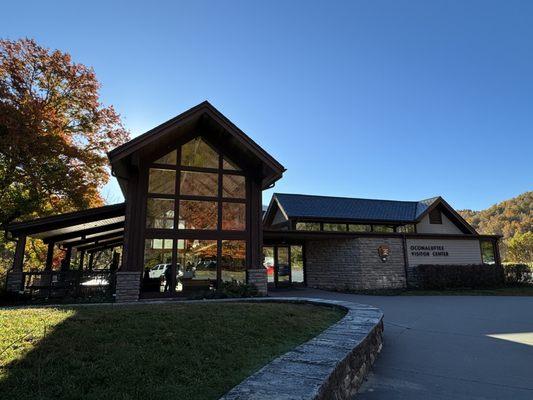 Oconaluftee Visitor Center on October 25, 2023