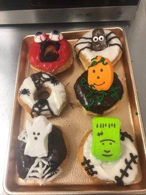 Halloween donuts