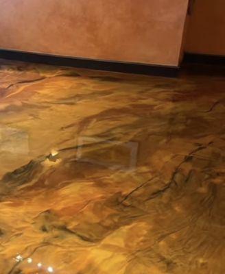 Epoxy floor