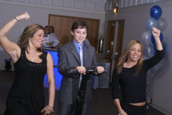 Rent a Segway for your next party! A Bar Mitzah favorite.