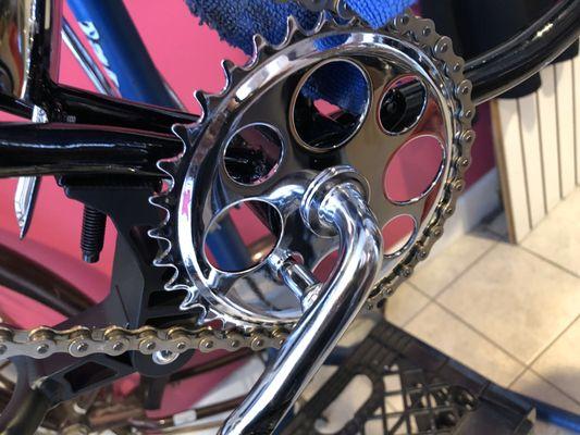 Lowrider Expressions sells show chrome quality parts