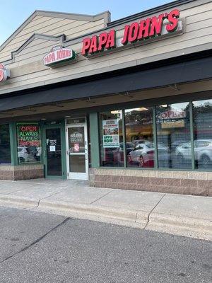 Papa John's pizza