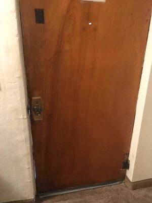 Door in ill repair