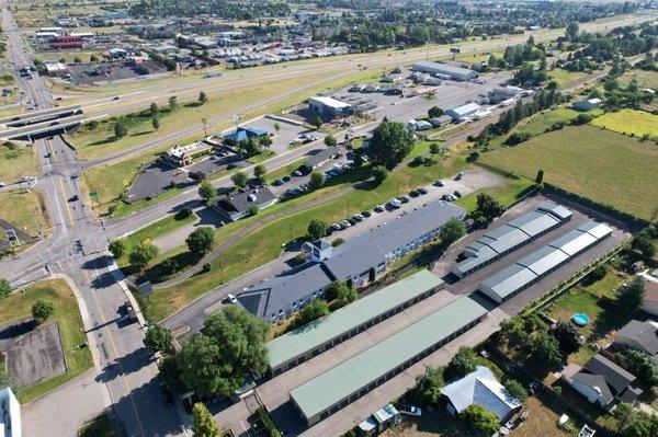 Pleasant View Self Storage is conveniently close to I-90 in Post Falls, ID