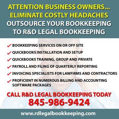 R&D Legal Bookkeeping