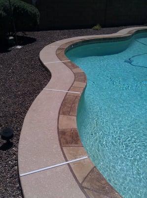 Custom Pool Border