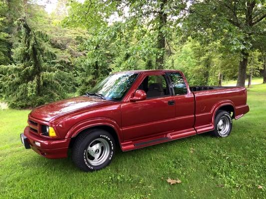 Larry McClain,s 1995 S-10 just like new!!!!!  Thank You Larry & Patty Jo !!!!