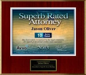 AVVO Attorney Rating: "Superb"