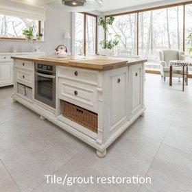 Tile/grout restoration