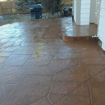 Job completed by EXPERT CONCRETE