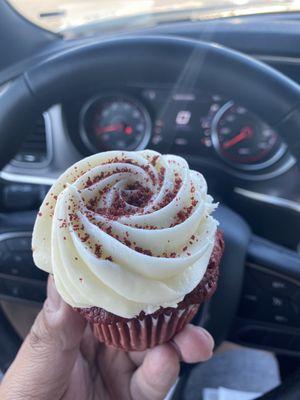 Red Velvet Cupcake with Cream Cheese frosting