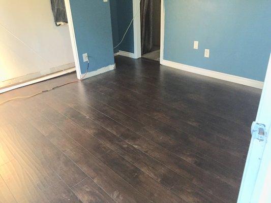 Laminate floor