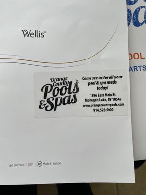 Spa Brochure