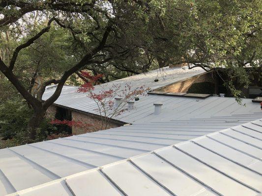 Standing seam metal