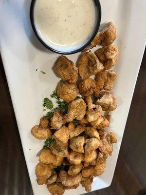 Fried mushrooms