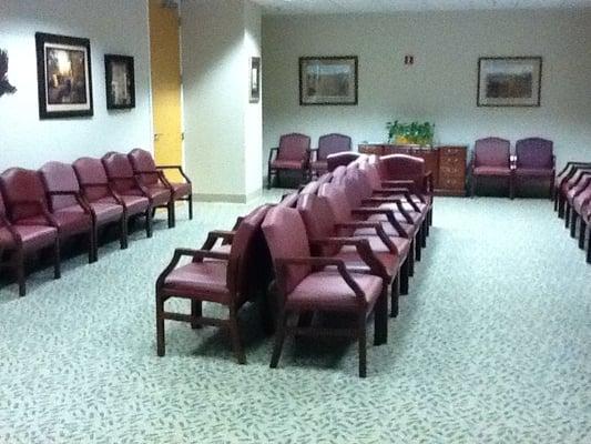 Our waiting room!