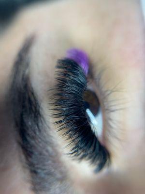 Colored lashes