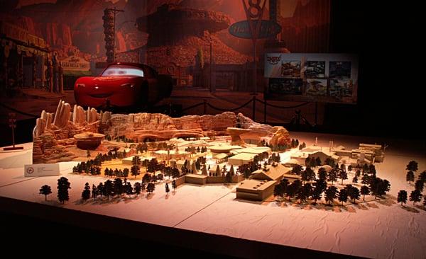 Carsland model, expected to be completed at Disney's California Adventure mid-2012 (2009)