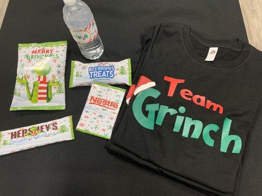 Grinch Themed- Tshirts & Party Favors