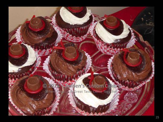 Cowboy Birthday Cupcakes