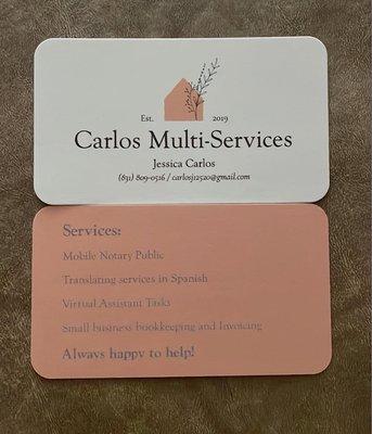 Carlos Multi-Services