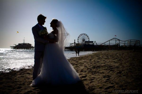 Santa Monica Silhouette