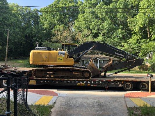 Demolition, land clearing and grading!