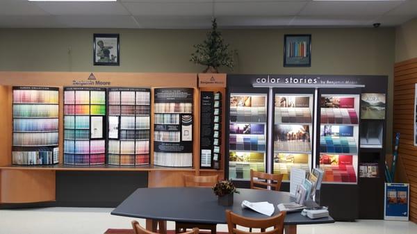 Stop in our Wauwatosa location and see the Benjamin Moore "Color Stories" color collection.