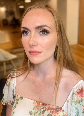 Bridal makeup trial