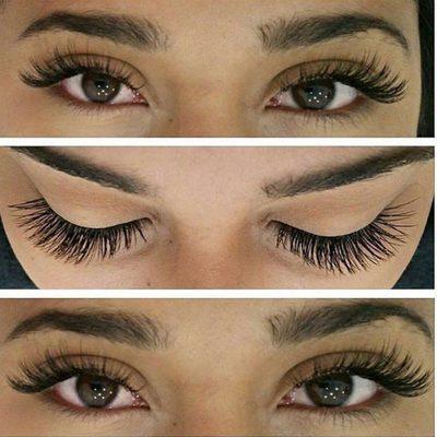 Eyelashes extencion