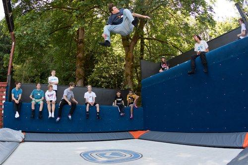 Campers on our outdoor Supertramp!