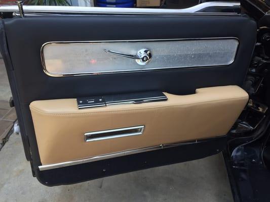 Door panels of 1962 Lincoln continental