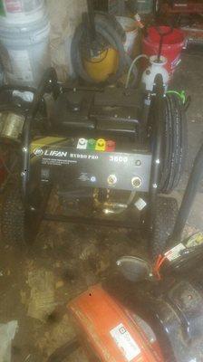 Power washer for sewer jetting