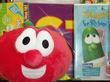 Veggie Tale Items.