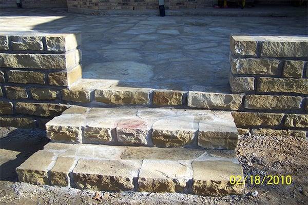 This Retaining wall in Keller TX was built by Circle D Industries. This photograph was provided by Dallas Deaver of Circle D ...