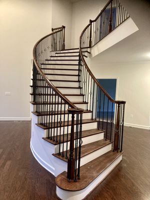 Curved Staircase