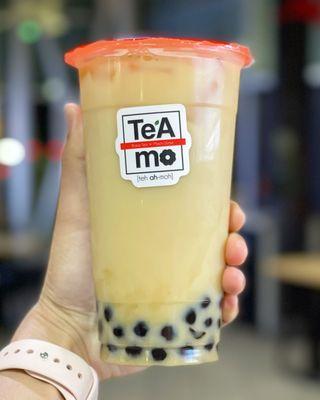 Jasmine Milk Tea with boba