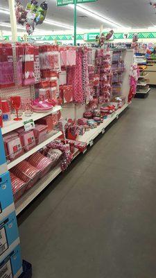 Ready for Valentine's day (only part of display)