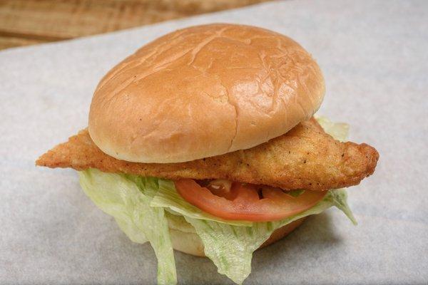 Grab-N-Geaux: Fried Fish Sandwich