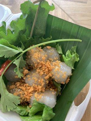 Pork Stuffed Tapioca Pearls