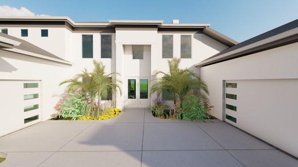 Exterior Rendering by DAF Design Studio