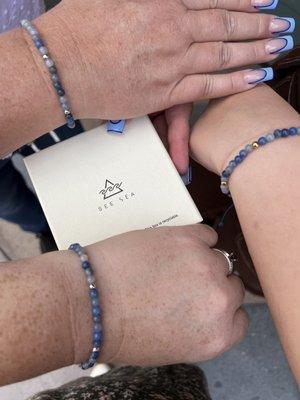 Pretty bracelets for friendship!