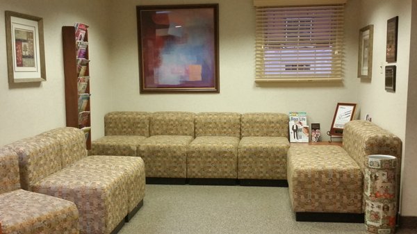 Patient waiting area