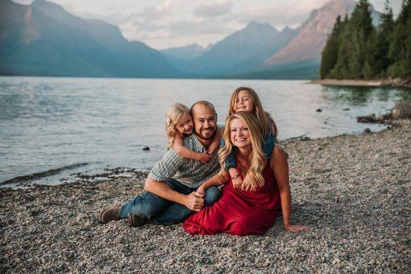 Family Session in Glacier National Park