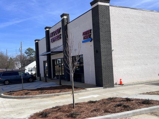 The convenience store at a different angle